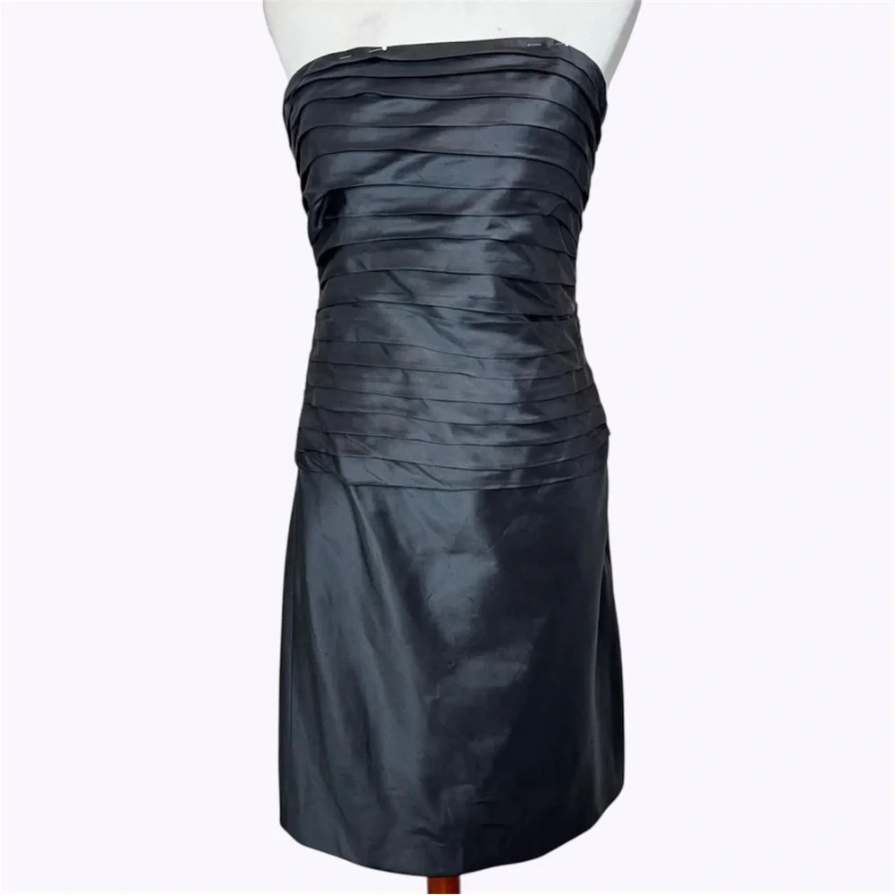 strapless open back dress RALPH LAUREN